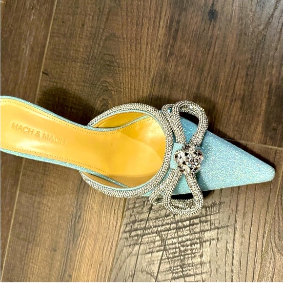 Mach & Mach blue heels - Picture 7 of 15